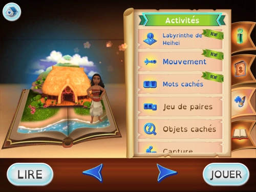 jeu éducatif Disney Story Realms