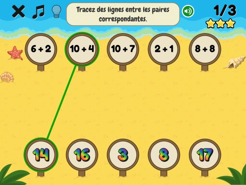 jeu éducatif Roi des maths junior 2