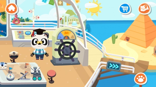 jeu éducatif Dr. Panda Ville: Vacances