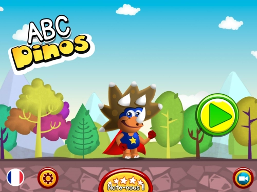 jeu éducatif ABC Dinos: Apprendre à lire