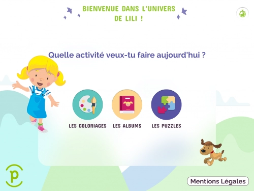 jeu éducatif L'univers de Lili