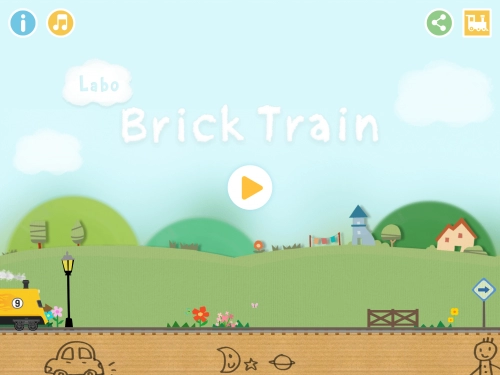 jeu éducatif Labo Brick Train:jeu d'enfant 