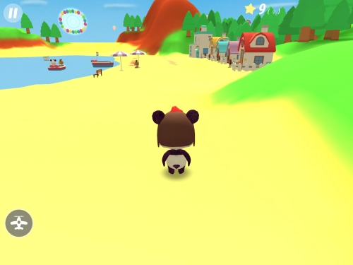 jeu éducatif McPanda: Super pilote