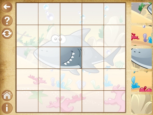 jeu éducatif Marine Animals Puzzles 