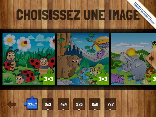 jeu éducatif Puzzle pour enfants 