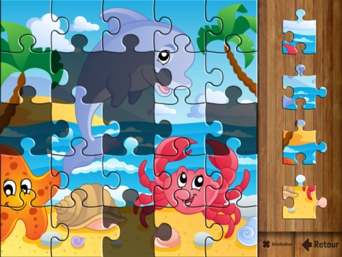 jeu éducatif Puzzle pour enfants 