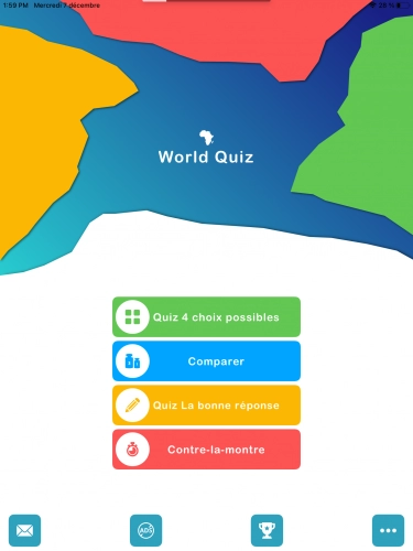 jeu éducatif World Quizz