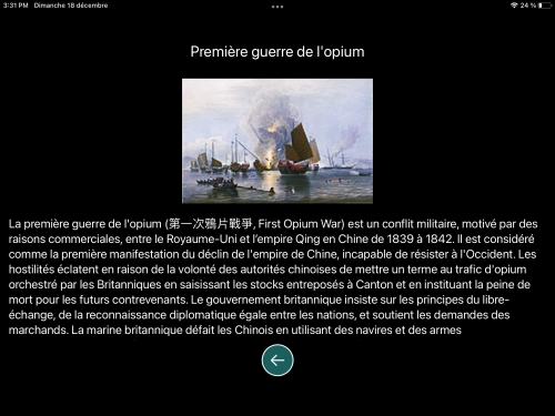 jeu éducatif Apprendre l'histoire