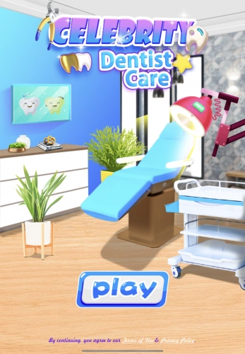 jeu éducatif Celebrity Dentist Care