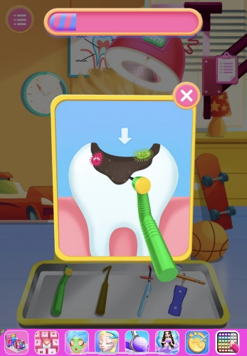 jeu éducatif Celebrity Dentist Care