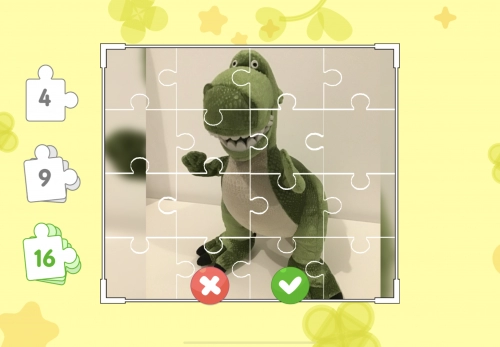 jeu éducatif Dinosaure puzzle: jeux enfants