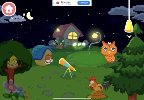 jeu éducatif Le jour et la nuit