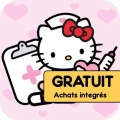 jeu éducatif hello kitty: hôpital d\'enfants