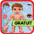 jeu éducatif parties du corps enfants