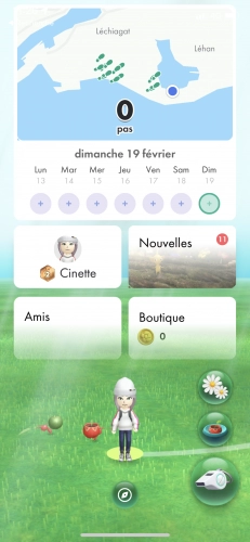 jeu éducatif Pikmin Bloom