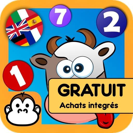 Math et Chiffre pour Bébé dans toutes les langues tablette ipad android kindle