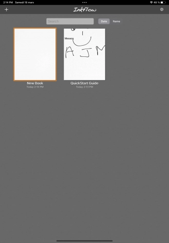 jeu éducatif Inkflow Visual Notebook