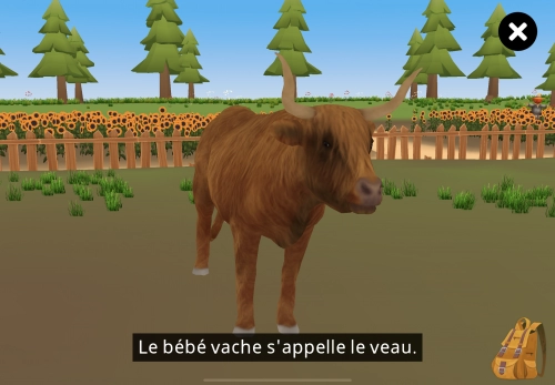 jeu éducatif Animaux de la Ferme Jeu VR/AR