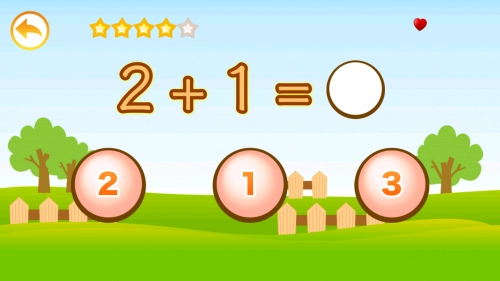 jeu éducatif Math for kids! Add & Subtract