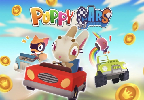 jeu éducatif Puppy Cars