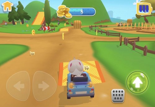 jeu éducatif Puppy Cars