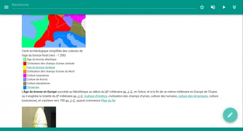 jeu éducatif Préhistoire en Europe