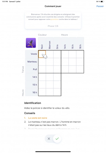 jeu éducatif Jeux de logique - Enigmes