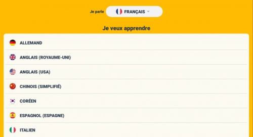 jeu éducatif Memrise : Parle la langue