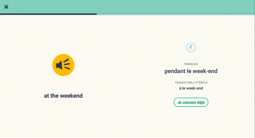 jeu éducatif Memrise : Parle la langue